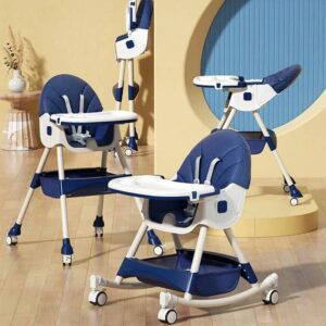 Chaise haute pliante pour bébé
